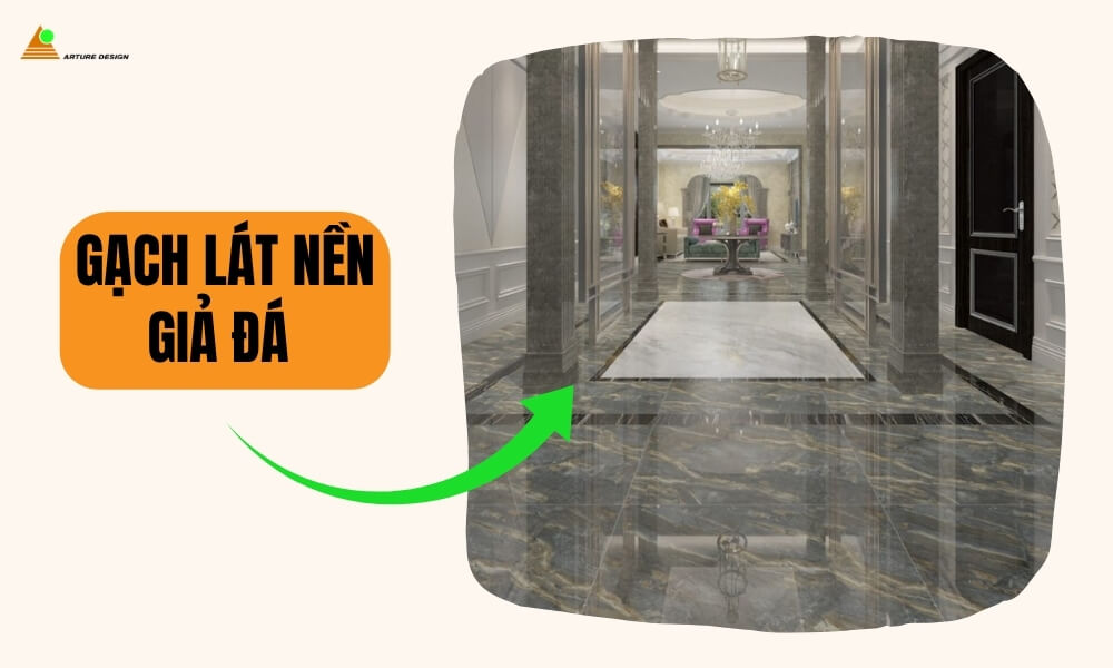 Gạch giả đá - Các loại gạch lát nền hiện nay