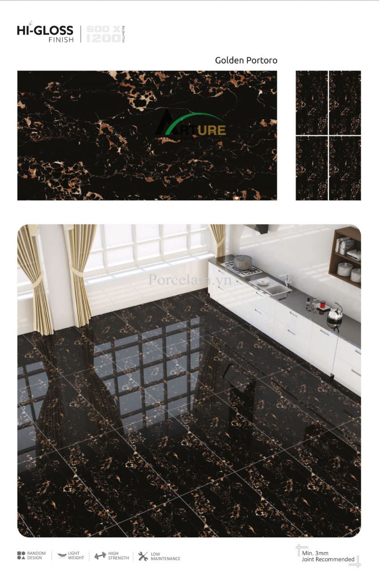 HI-GLOSS GOLDEN PORTORO