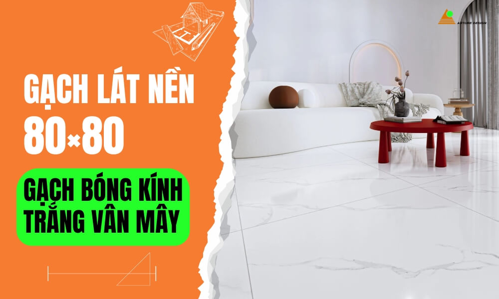 Những đường vân mây tinh tế trên mẫu gạch này làm không gian trở nên mềm mại và sang trọng hơn.