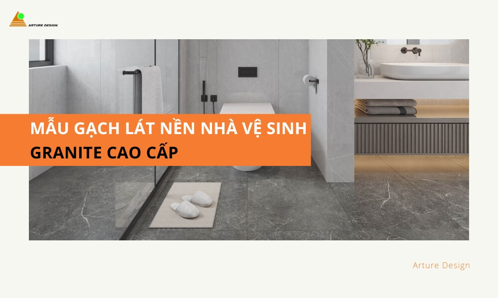 Mẫu gạch lát nền nhà vệ sinh Granite cao cấp