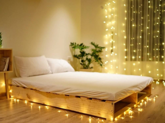DECOR PHÒNG NGỦ BẰNG ĐÈN LED