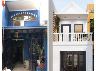 Cải tạo nhà 2 tầng cũ