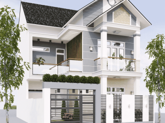 Thiết kế nhà cấp 2 đẹp và hiện đại